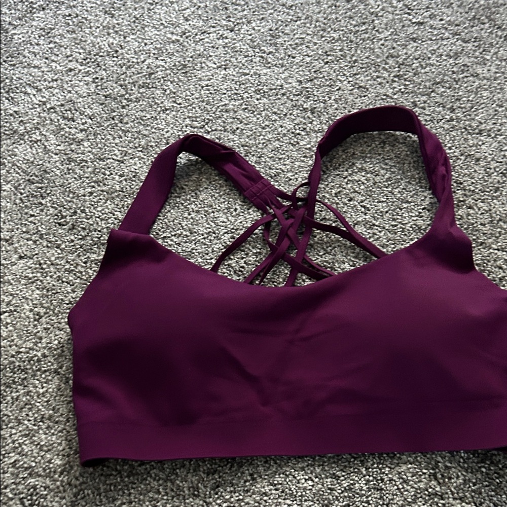 Lululemon Flexyflex strappy yoga bra